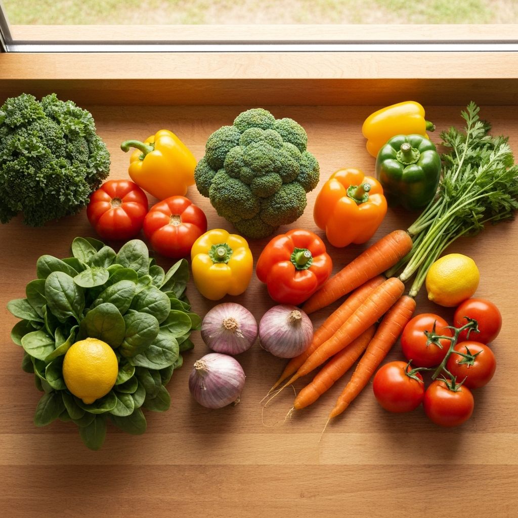 Natürliche Lebensmittel im Alltag