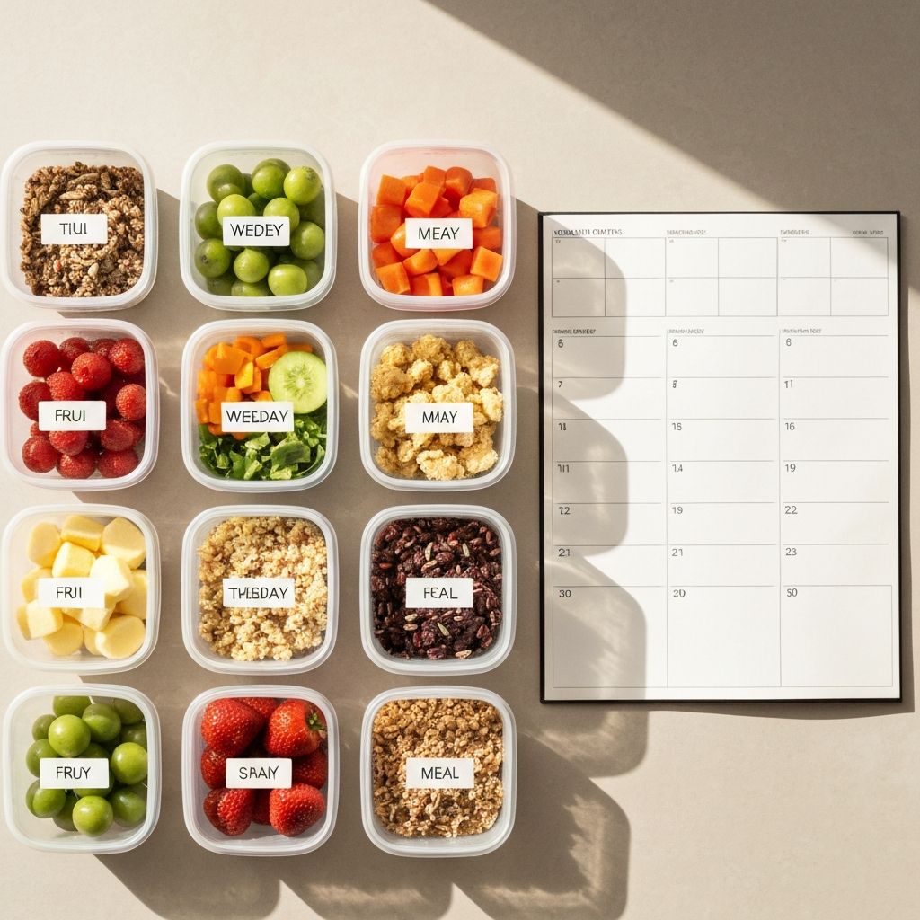 Tägliche Ernährungsroutine